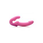 Urge Strapless Strap-On Vibrator Pink - Image 2