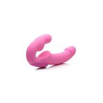 Urge Strapless Strap-On Vibrator Pink - Image 4