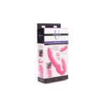 Urge Strapless Strap-On Vibrator Pink - Image 5