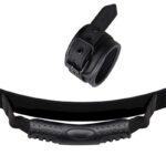 Vegan Leather Cuffs with Handle - Image 3