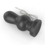 Vibrating Anal Plug King Sized 7 Black - Image 12