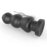 Vibrating Butt Plug King Sized 7.8 Black - Image 3