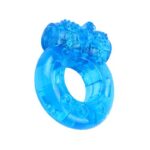 Vibrating Cock Ring 1.8 cm Blue - Image 7