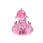 Vibrating Cock Ring Love Dolphig Ring Pink - Image 3