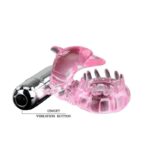 Vibrating Cock Ring Love Dolphig Ring Pink - Image 6