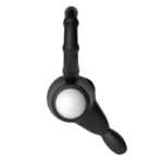 Vibrating Cockring Power Clit Black - Image 9