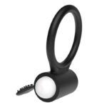 Vibrating Cockring Power Clit Black - Image 3