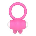 Vibrating Cockring Power Clit Pink - Image 3