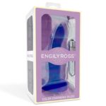 Vibrating Color-Changing Dildo Blue to Purple Size M 17 cm - Image 7