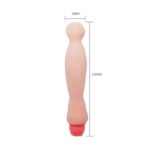 Vibrating Dildo Flesh 22 cm - Image 6