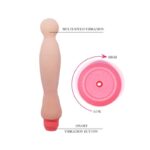 Vibrating Dildo Flesh 22 cm - Image 7