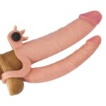 Vibrating Double Penis Sleeve with Vibration +1 - Image 3