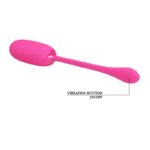 Vibrating Egg Julius USB Silicone Pink - Image 5