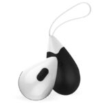 Vibrierendes Ei mit Fernbedienung USB Silikon Schwarz - Bild 2