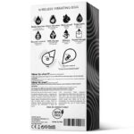 Vibrierendes Ei mit Fernbedienung USB Silikon Schwarz - Bild 6