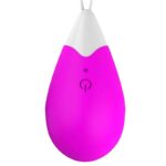 Vibrating Egg Remote Control USB Silicone Purple - Image 3
