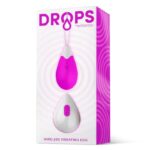 Vibrating Egg Remote Control USB Silicone Purple - Image 5