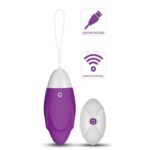 Vibrating Egg iJoy Remote Control USB Purple - Image 2