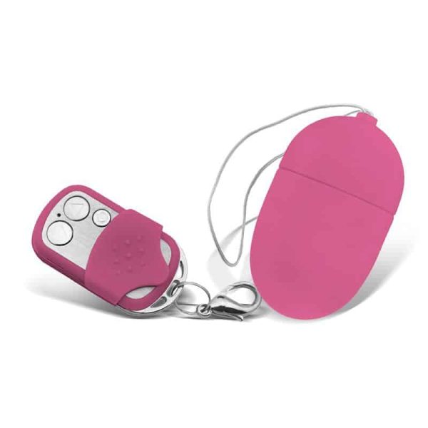 Vibrating Egg with Remote Control Medium Size Pink - Image 3