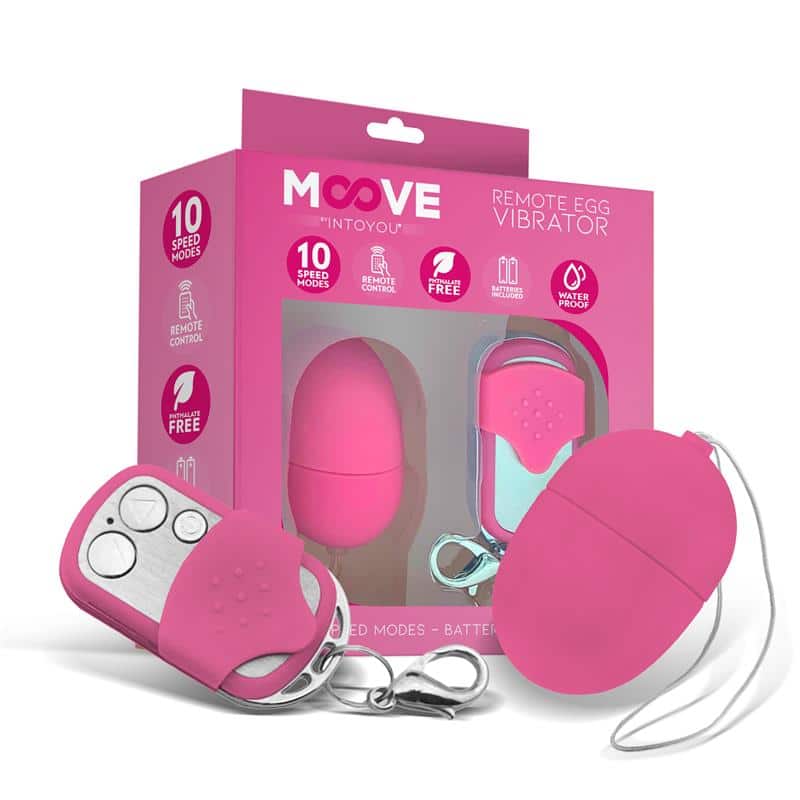 Vibrating-Egg-with-Remote-Control-Mini-Pink Vibrating Egg with Remote Control Mini Pink - Image 1