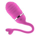 Vibrating Egg with Remote Control Odise USB Silicone Pink - Image 4