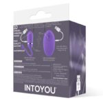 Vibrating Egg with Remote Control Odise USB Silicone Purple - Image 3