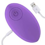 Vibrating Egg with Remote Control Odise USB Silicone Purple - Image 5