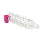 Vibrating Penis Sleeve Clear - Image 5