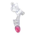 Vibrating Penis and Testicles Sleeve Clear - Image 5