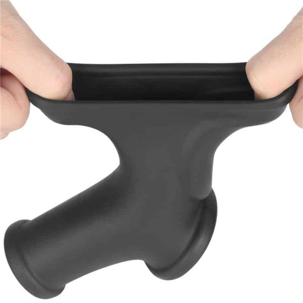 Vibrating Ring for Penis and Scrotum Silk Knights - Image 5