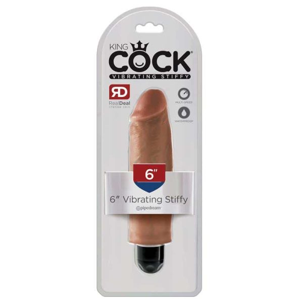 Vibrating Stiffy 6 Tan - Image 3