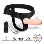 Wobox Detachable Strap-On with Hollow Dildo, Vibration and Remote Control - Image 2