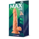Zane Realistic Dildo with Testicles Flesh 7,6 - 19.5 cm - Image 2