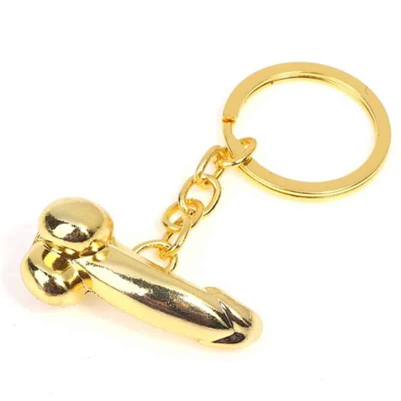 golden-dildo-keychain golden dildo keychain - Image 1