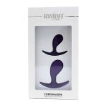 Set of 2 Anatomic Butt Plugs Copenhagen Purple - Image 6