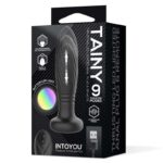 Tainy Thrusting Led Lighted Anal Plug with Remote Control - Image 9