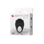Pretty Love Vibrating Cock Ring Chester Black - Image 7