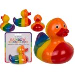Rainbow Squeaking Duck - Image 5