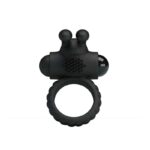 Vibrating Cock Ring Eudora Black - Image 2