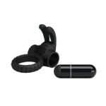 Vibrating Cock Ring Eudora Black - Image 5