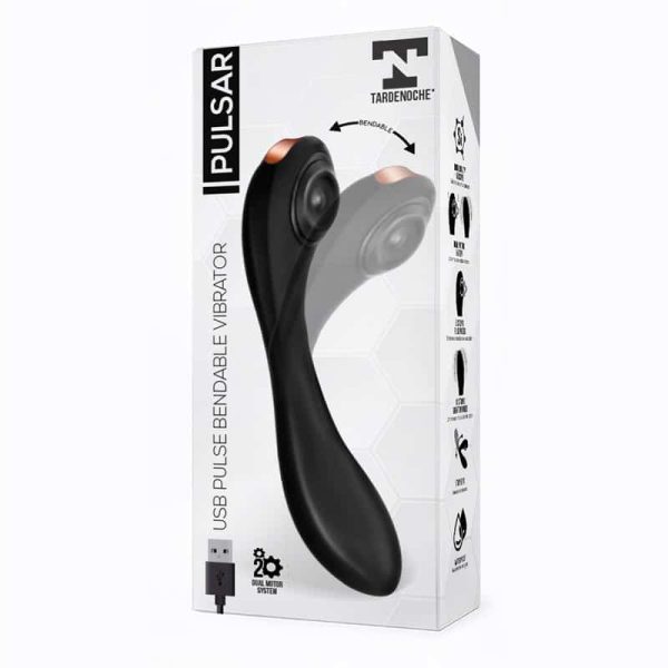 Pulsar Articulated Skeleton Vibrator with Pulsation Silicone USB - Image 2