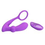 Warren Remote-Controlled Vibrating and Pulsating Anal Plug and Penis Ring - Image 13