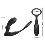 Warren Remote-Controlled Vibrating and Pulsating Anal Plug and Penis Ring - Image 9