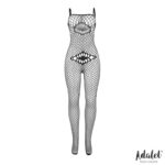 Katia Fishnet Bodystocking with Geometric Patterns - Image 3