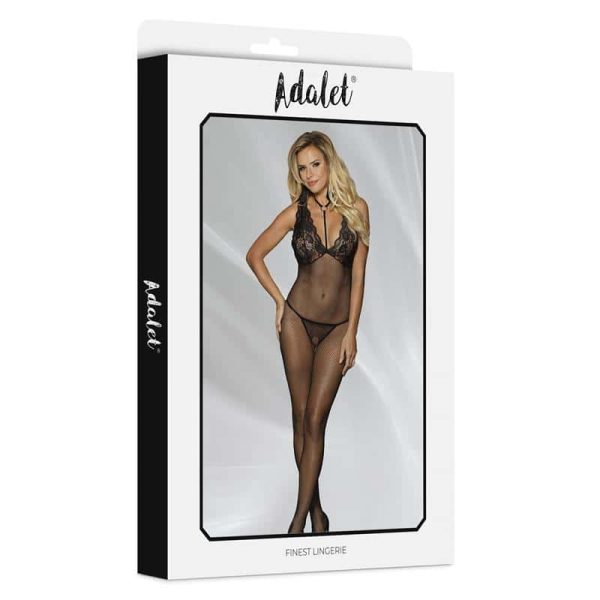 Noelie Bodystocking Floral Lace Breast - Image 4