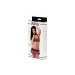 School Uniform Costume Bra, Skirt and Choker - Image 5