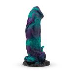 Dragonfly Dildo Purple and Green 22.6 cm - 8.9 - Image 2