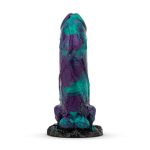 Dragonfly Dildo Purple and Green 22.6 cm - 8.9 - Image 3