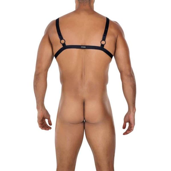 H4RNESS04-C Ring Crossed Harness Black One Size - Image 2