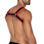 H4RNESS05 Chest Harness Neon Red One size - Image 4